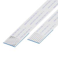 GCT (Global Connector Technology) 10-07-A-0152-C-4-08-4-T FFC / FPC Jumper Cables 1mm Pitch FlatFlexCable, 7Contact, Conductor SameSide, Len152mm/6in, Tin Plt