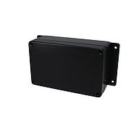 Bud Industries AN-2816-AB Electrical Enclosures Aluminum Enclosure with Mounting Flanges Black (6.3 X 3.9 X 2.4 In)