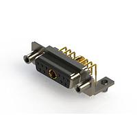 EDAC 630-11W1640-2T5 Mixed Contact D-Sub Connectors Right-angle Power Combo D-Sub Connector