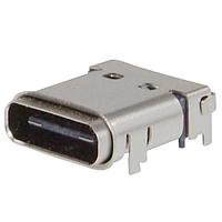 Kycon KUSB67X-SMT-CS-BTR USB Type C Connectors IP67 USB Type C Socket SMT Dual Row Flash Version