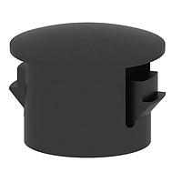 Essentra Components PGM-16 Hole Plugs Hole Plug,Rigid,Blk,.626-.630 in Hole