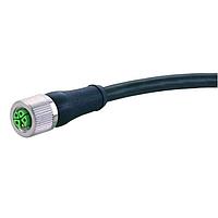 HARTING 21343300544015 Sensor Cables / Actuator Cables M12 K-cod 4+PE st/- f /- PUR 1,5m