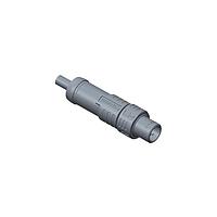Amphenol LTW MSAS-04BMMM-PL8B02 Sensor Cables / Actuator Cables M Series Sensor Connector, M12, A Code, Metal, 4A, 04 pins, Male Connector, Male Contact, Straight, Push Pull, Overmolded, Length 2000mm, IP68