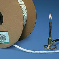 Panduit T25FR-C20Y Spiral Wrap Spiral Wrp .25X100' Flame Ret