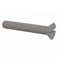 Essentra Components 021032A125 Slotted Countersunk 82 Slotted CSK Screw, #10-32 Thread, 1 1/4 Lg