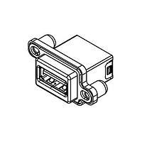 Amphenol Commercial Products MUSBR-3193-30 USB Type A Connectors Usb Conn 3.0 R/a Pcb Std 'A' Receptacle