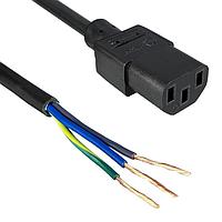 Qualtek Electronics 315086-01 AC Power Cord CEE 3 COND 9'10" 18AWG 10A SJT