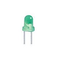 Kingbright WP115A10GD Single Color LEDs Grn Diffused 568nm 25mcd 60deg angle