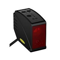 Banner Engineering LT3PU Distance Sensor Modules - Finished Units LT3 Series: Diffuse T.O.F. Laser Distance Measurement; Range: 0.3-5.0 m; Input: 12-24 V dc; Analog Output: 0-10 V; Discrete Output: PNP; 2 m (6.5 ft) Cable