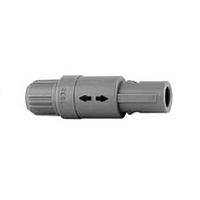 REDEL PAG.M1.0GL.AC52G Connectors 10P SOLDER STR PLUG CBL COLLET 5.2MM GRY