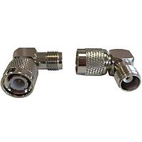 RF Solutions ADP-TNCM-TNCF90 RF Adapters - In Series RF Adaptor TNC (Male) to TNC (Female) Right Angle