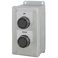 SIEMENS 52C223S Pushbutton Switches 30MMSTATION,STAINLESS STEEL,CMPLT,2HOLE