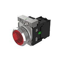 EAO 45-1231.21E6.000.102 Industrial Switches Red LED 24VAC/DC 1NC On-Off Scrw Trm Mtl