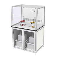 CHC lab C-LWS-090 Liquid Waste Safety Container (Dual, 900x790x1430mm)