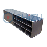 ShiZu SBE-GHE4 Cleanroom Gowning Benches With Shoe Storage