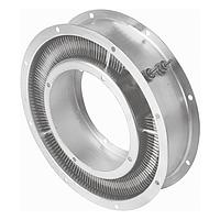 OMEGA DAB-54M/240V Brass or Monel Inline Duct Heater up to 565 °F and 5 kW Power (5000 W, 27 W/in²)