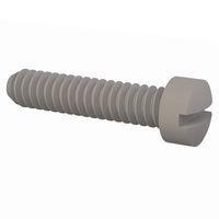 Essentra Components 010632F062 Machine Screw Fillister Slotted Screw, #6-32 Thread, 5/8 Lg