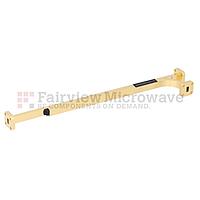 Fairview  SMW28EC001-10 WR-28 Directional Waveguide Coupler 10 dB With UG-599/U Flange and E-Plane Coupled Port From 26.5 GHz to 40 GHz Ka Band