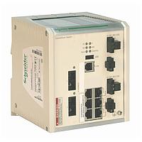 SCHNEIDER TCSESM063F2CU1 Managed Ethernet Switches CONNEXIUM EXTENDED SWITCH 6TX / 2FX-MM