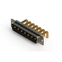 EDAC 629-24W7250-3T1 Mixed Contact D-Sub Connectors Right-angle Power Combo D-Sub Connector