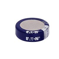 Eaton KVR-5R0C155-R Coin Cell Eaton Supercapacitor, KVR Coin Cell, 5.0V,1.5F,30ohm,Horiz