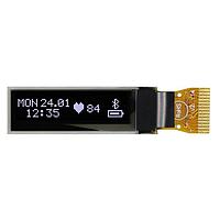 DISPLAY VISIONS EA W096016-XALW OLED Displays .84 in Blue OLED 96 x 16 dots