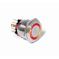 E-Switch PV7F2T0SS-315 Anti-Vandal Switches 0-2A 48VDC Off-On+ On-Off 22mm 2 Pole