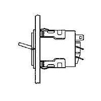 Honeywell AML35FBB4AA01 Paddle Switches SPDT 2POS 1LAMP RECT. PADDLE SWITCH