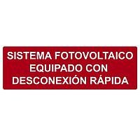 HellermannTyton 596-00823 Solar Label PV SYS EQUIP RAPID SD 50/RL