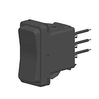 Carling Technologies V8D6S001-1ZZ00-000 Contura Sealed Rocker Switch V8D6S001-1ZZ00-000