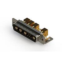 EDAC 629-9W4-240-7T4 Mixed Contact D-Sub Connectors Right-angle Power Combo D-Sub Connector