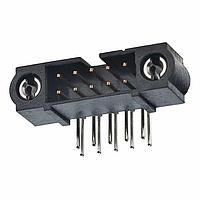 Harwin M80-5L11042MC Power to the Board 5+5 POS R/A MALE W/101 HARDWARE