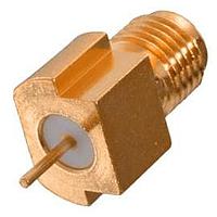 Johnson / Cinch Connectivity Solutions 142-0721-881 Connectors SMT END MT JCK GLD