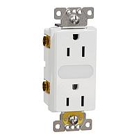Square D SQR57101WH Receptacles TR 15A LIGHTED RECEPTACLE RESI WH