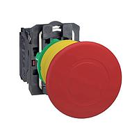 SCHNEIDER XB5AT842 Push-Pull Trigger Action Push Pull Red 40 mm