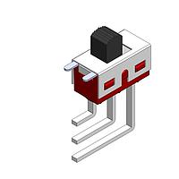 Mountain Switch 103-5017-EV Slide Switch SPDT ON-ON RA PC MOUNT