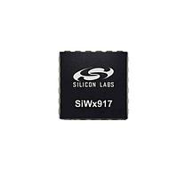 Silicon Labs SiWN917M100LGTBA Wi-Fi 6 Plus Bluetooth Low Energy Wi-Fi 6 NCP IC, QFN 7x7, 2.4 GHz, 4MB stacked flash, -40 to +85C