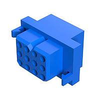 Amphenol Positronic PLA03M4B0A1/AA Connectors Power Connector - 1 Row, 3 size 16 contacts, Pin (Male), Right Angle Solder
