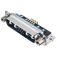 Amphenol Positronic CBDD8W2F4R7N0X Mixed Contact D-Sub Connectors