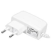 CUI Inc SWI5-5B-EW-P6 Fixed Plugs ac-dc, 5 Vdc, 1.2 A, SW, wall-plug, EU, P6 center pos plug, level VI, white