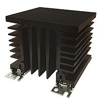 Carlo Gavazzi RHS90A Heat Sinks DIN rail mount heatsink, thermal resistance 0.97 C/W a. 60 W, Width x Height x Depth = 90 x 103 x 80 mm, suitable for mounting a single SSR