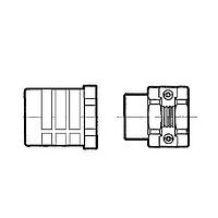 Eaton Souriau-Sunbank CL124030 Cable Clamp / Backshells Straight Cable Clamp Unsealed IP40 Size 4