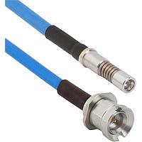 Amphenol SV Microwave MBSMP-085-S12DSMPM-060 RF Cable Assemblies SMP M BKHD to SMPM (Size 12) 6"Cable