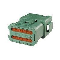 DEUTSCH - TE Connectivity DT04-12PC-CE07 12-Way DT RECP ASM