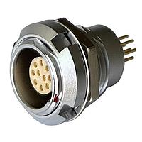 Adam Tech MMI-M1RSG10P Receptacles Female, Panel Mount, 10 Pos