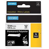 DYMO 63020768 IND Permanent Polyester Label (12mm x 5m)