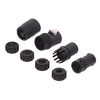 Amphenol Audio HPT-3-FJ Plugs Femal/Outlet Cbl Plg Screw Term, Non-Lock