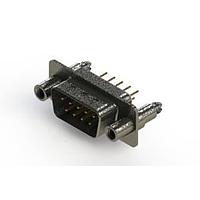 EDAC 627-M09-620-WT6 D-Sub Connectors - Standard Density Vertical Machined D-Sub Connectors