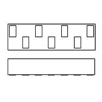Semtech RCLAMP3346P.TNT ESD Suppressors 6-Line 3.3V 0.65pF 0.15 Ohms SGP2708N7