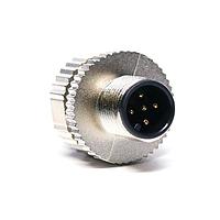 Amphenol LTW MSAS-05BFFM-SL8D10 Sensor Cables / Actuator Cables M Series Sensor Connector, M12, A Code, Metal, 4A, 05 pins, Female Connector, Female Contact, Straight, Screw Thread, Overmolded, Length 10000mm, IP68